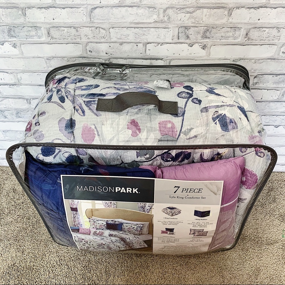 **SOLD** Madison Park Lyla 7-piece Comforter Set - Picture 5 of 8